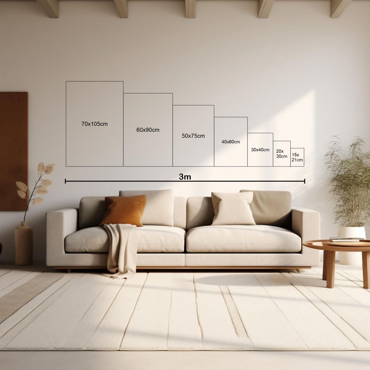 Placa Decorativa Paisagem Aquarela Pássaros Nas Montanhas Estilo